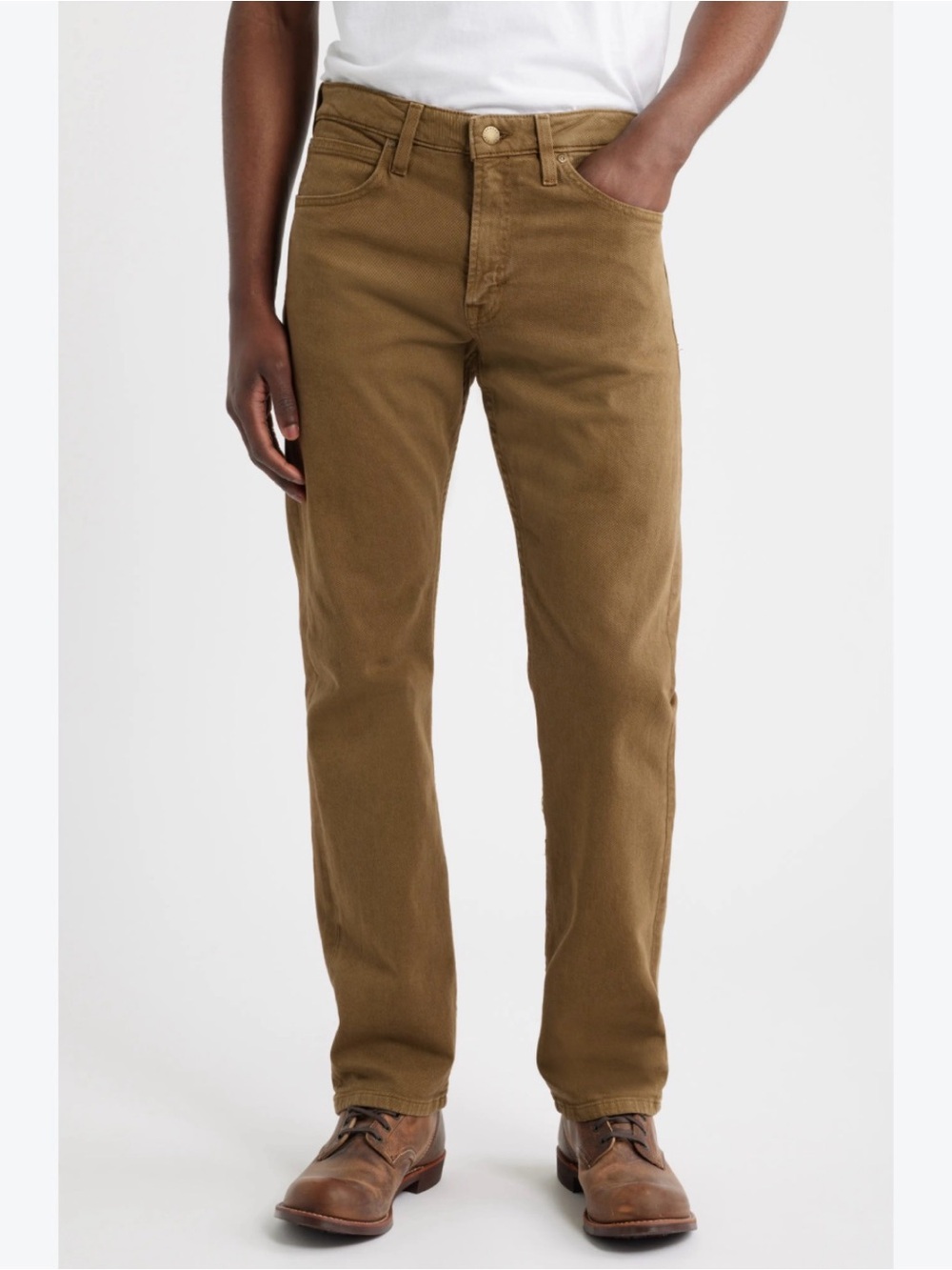 Tecovas Slim Straight Stretch Twill 5-Pocket Pants 38X32